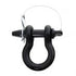 SMITTYBILT 3/4 INCH QUICK DISCONNECT D-RING SHACKLE; 4.5 TON RATING; BLACK