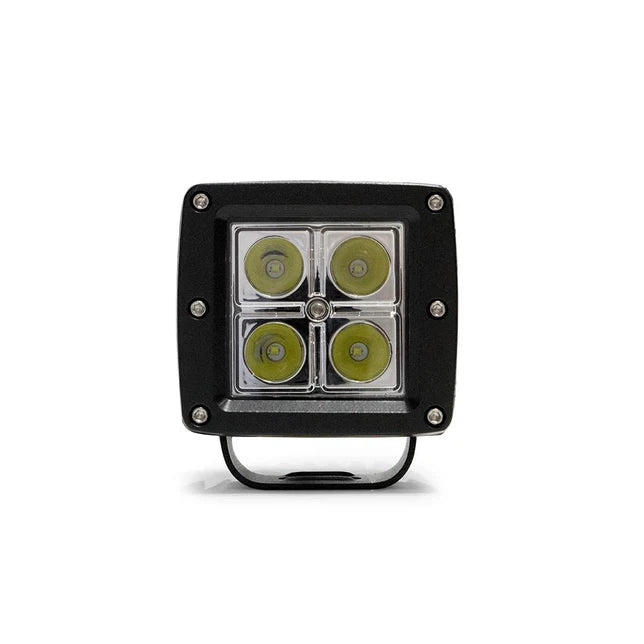 DV8 Offroad 3 INCH CUBE LED LIGHT 20W SPOT 5W LED CHROME 1 EACH