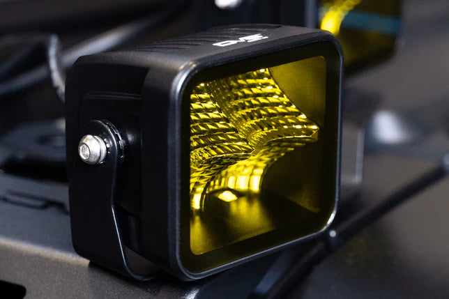 DV8 OFFROAD 3 INCH ELITE SERIES LED AMBER POD LIGHT