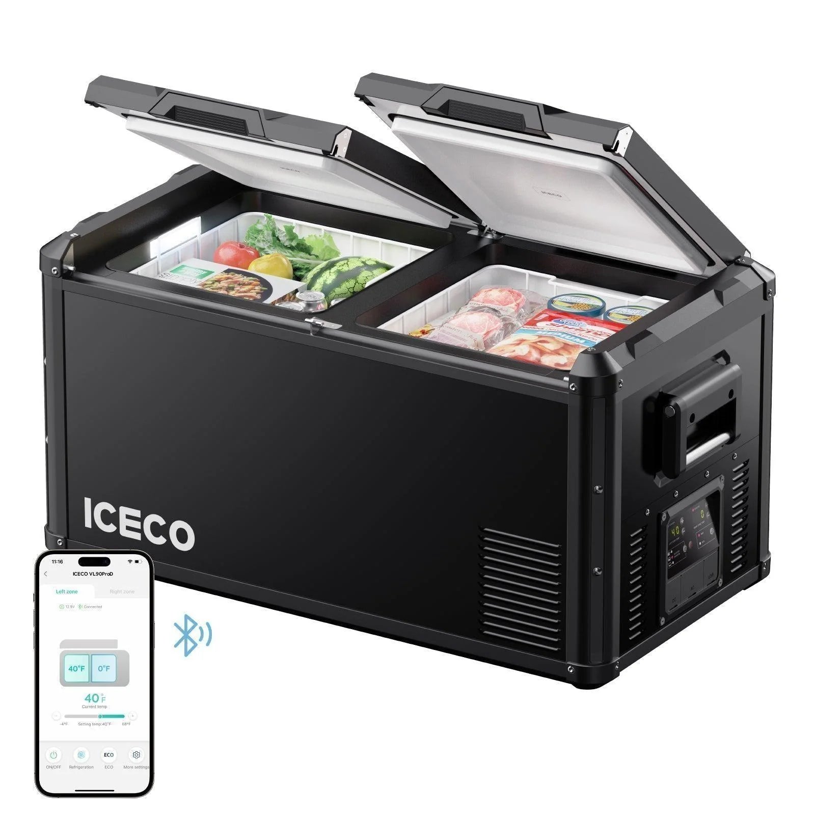 79.2QT VL75ProD 12V Heavy Duty Fridge Freezer| ICECO