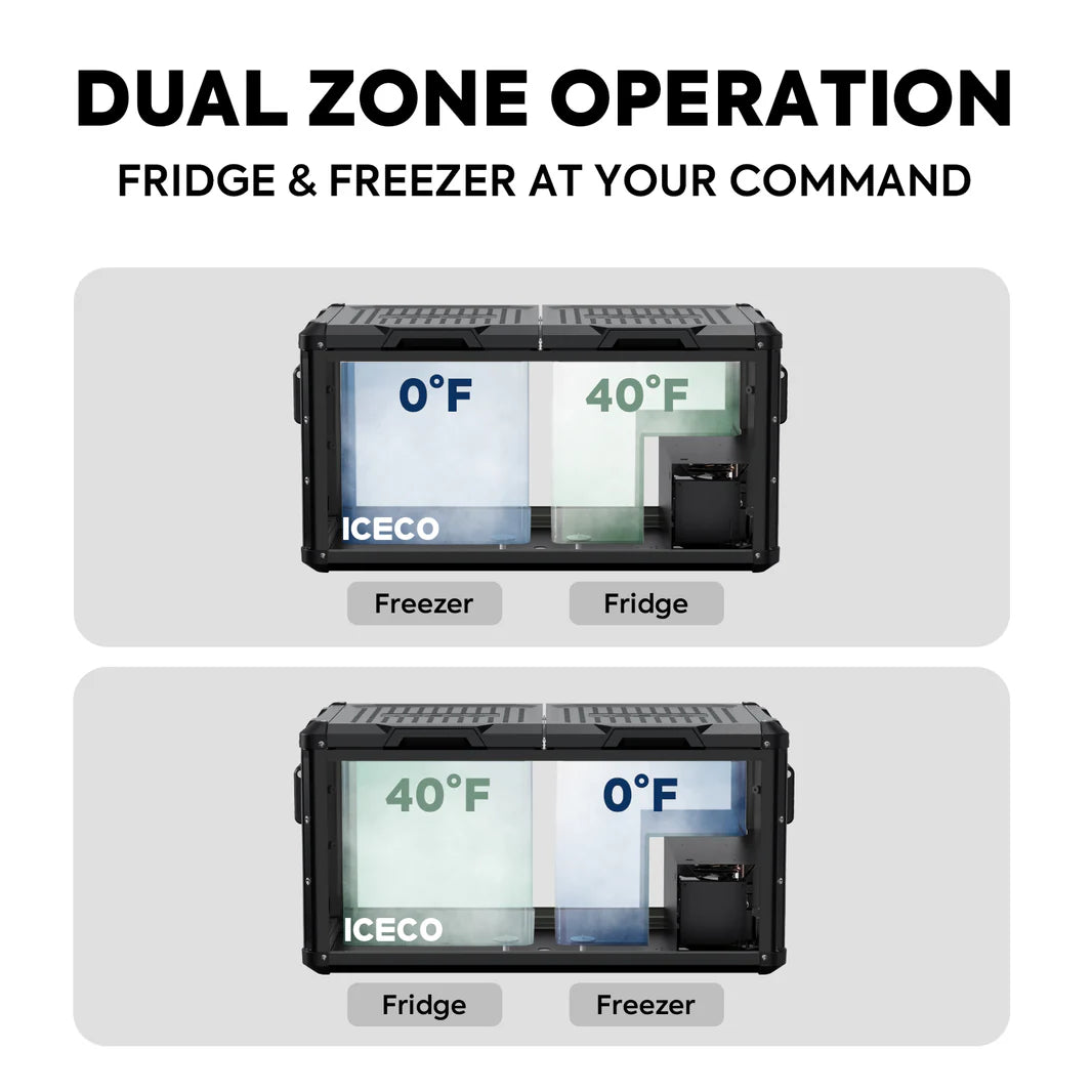 79.2QT VL75ProD 12V Heavy Duty Fridge Freezer| ICECO