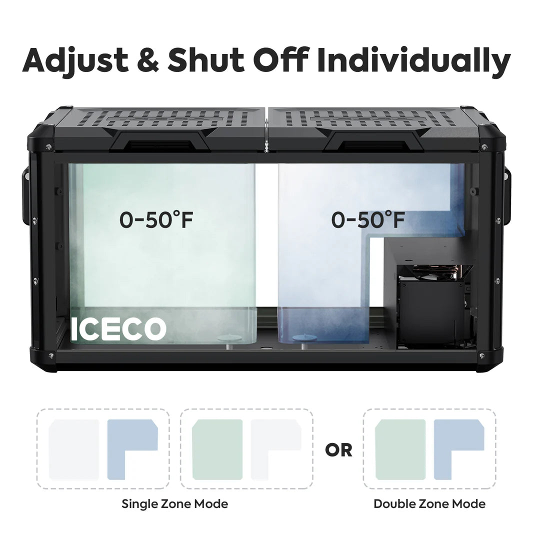 79.2QT VL75ProD 12V Heavy Duty Fridge Freezer| ICECO